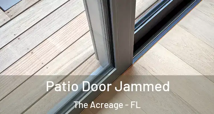  Patio Door Jammed The Acreage - FL