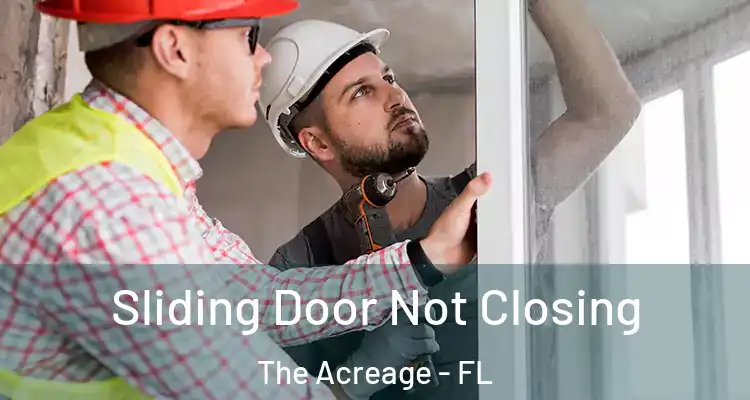  Sliding Door Not Closing The Acreage - FL
