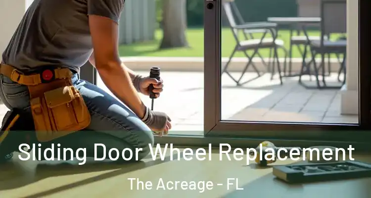  Sliding Door Wheel Replacement The Acreage - FL